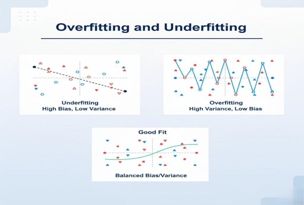Machine Learning Challenges_Overfitting and Underfitting