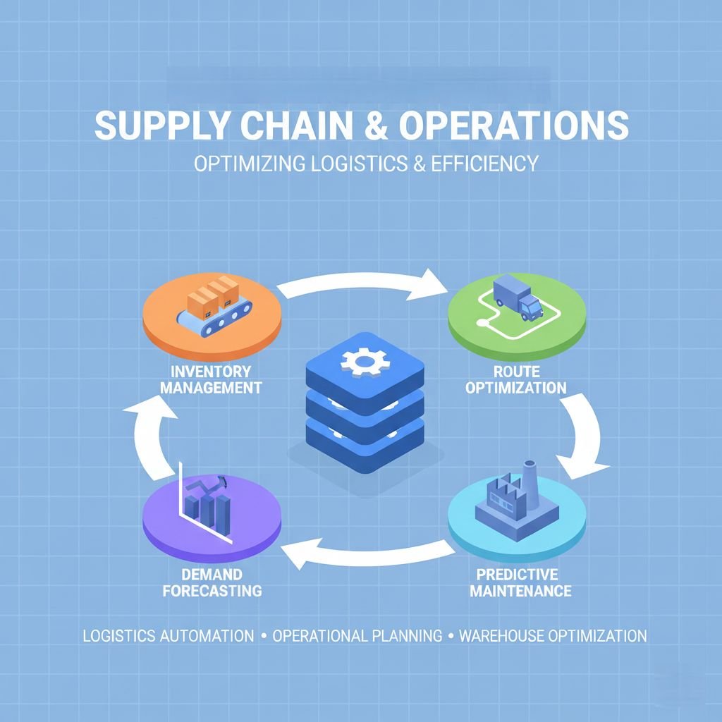 Machine Learning Supply Chain and Operations